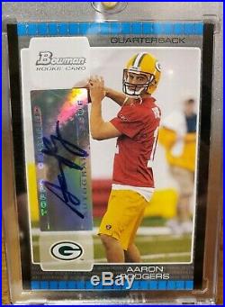 AARON RODGERS 2005 Bowman Auto RC #112 Autograph SP Rookie Green Bay Packers HOT