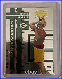 AARON RODGERS 2005 Leaf Certified Materials New Generation Rookie Card RC /1000