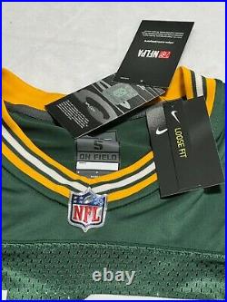 AARON RODGERS Green Bay Packers Nike LIMITED Home Jersey Stitched Men's S