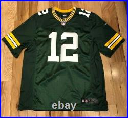 AARON RODGERS Green Bay Packers Nike LIMITED Home Jersey Stitched XL ($160)