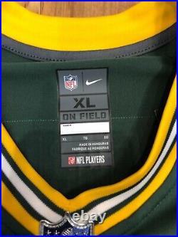 AARON RODGERS Green Bay Packers Nike LIMITED Home Jersey Stitched XL ($160)