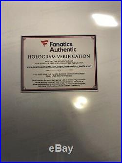 AARON RODGERS SIGNED 16x20 PHOTO WITH FANATICS COA GREEN BAY PACKERS AUTO