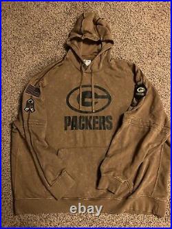 AUTHENTIC NWOT Green Bay Packers Nike 2023 Salute To Service Club Hoodie Men XL