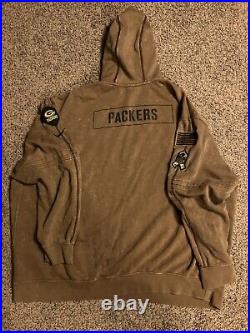 AUTHENTIC NWOT Green Bay Packers Nike 2023 Salute To Service Club Hoodie Men XL