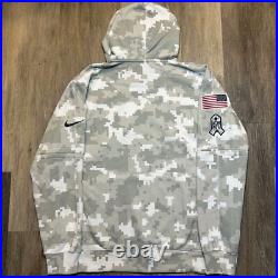 AUTHENTIC Nike Green Bay Packers 2024 Salute to Service Hoodie Mens NFL Sideline