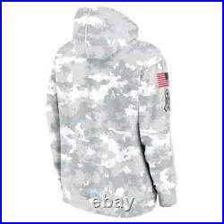 AUTHENTIC Nike Green Bay Packers 2024 Salute to Service Hoodie Mens NFL Sideline