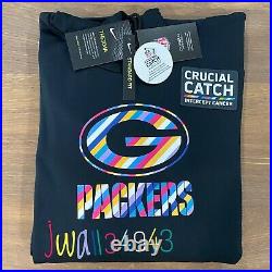 AUTHENTIC Nike Green Bay Packers NFL Crucial Catch Club Pullover Sideline Hoodie
