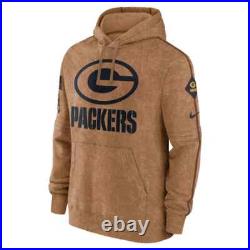 AUTHENTIC Nike Green Bay Packers NFL Salute To Service Hoodie Men's Pullover NEW