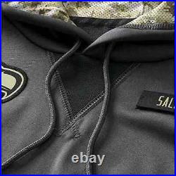 AUTHENTIC Nike Green Bay Packers Salute to Service Club Pullover Sideline Hoodie