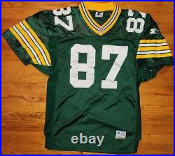 AUTHENTIC STARTER Green Bay PACKERS BROOKS Jersey Mens 48 vintage football