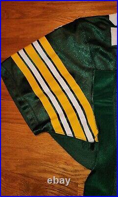 AUTHENTIC STARTER Green Bay PACKERS BROOKS Jersey Mens 48 vintage football