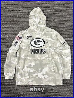 AUTHENTIC XL Nike Green Bay Packers 2024 NFL Salute to Service Pullover Hoodie AUTHENTIC XL Nike Green Bay Packers 2024 NFL Salute to Service Pullover Hoodie