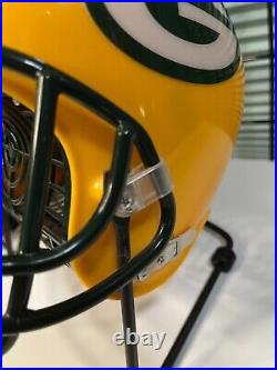A very rare Green Bay Packers Mini Helmet Fan Prototype. Runs on USB power cord