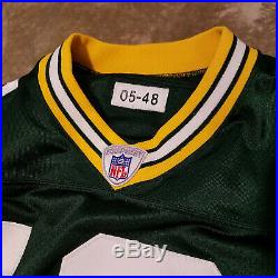 Aaron Rodgers #12 Rookie 2005 Tagged Jersey Green Bay Packers Game Cut Worn Used