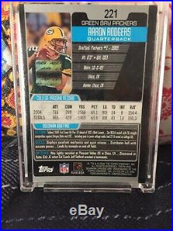 Aaron Rodgers 2005 Bowman Chrome Rookie Auto Packers
