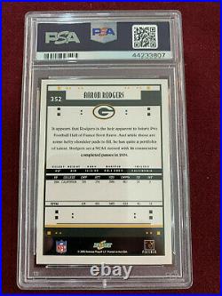 Aaron Rodgers 2005 Score Rookie Card RC PSA 10 Gem Mt Green Bay Packers