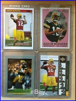 Aaron Rodgers 2005 Topps Chrome Refactor Rookie LOT Bowman First Edition