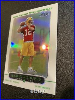 Aaron Rodgers 2005 Topps Chrome Refractor #190 RC Rookie PSA 10
