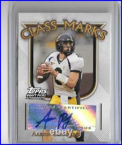Aaron Rodgers 2005 Topps Draft Picks Rookie Class Marks Autograph Auto -packers
