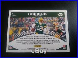 Aaron Rodgers 2018 Donruss Snow Days Auto 1/5 Packers