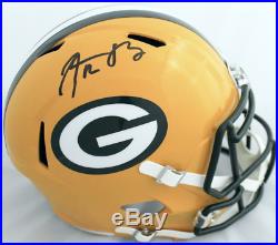 Aaron Rodgers Autographed Green Bay Packers Fs Speed Replica Helmet Fanatics