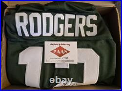 Aaron Rodgers Autographed Green Bay Packers Jersey