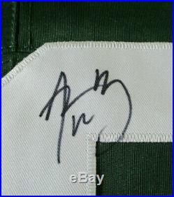 Aaron Rodgers / Autographed Green Bay Packers Pro Style Football Jersey / Loa