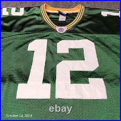 Aaron Rodgers Green Bay Packers #12 Sewn Stitched Jersey Adult 52