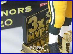 Aaron Rodgers Green Bay Packers 3X MVP Bobblehead