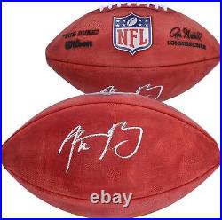 Aaron Rodgers Green Bay Packers Autographed Wilson Duke Full Color Pro Football