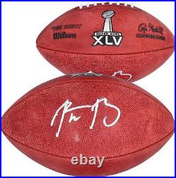 Aaron Rodgers Green Bay Packers Autographed Wilson Super Bowl XLV Pro Football