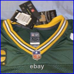Aaron Rodgers Green Bay Packers Captain Vapor Limited Jersey Men's Size XXL