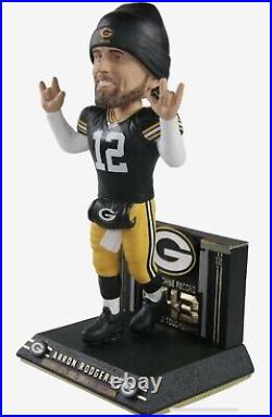 Aaron Rodgers Green Bay Packers Franchise Record Touchdown Bobblehead IN HAND