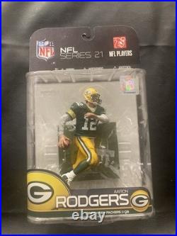 Aaron Rodgers Green Bay Packers Mcfarlane Figures Lot Of 17 Aaron Rodgers Green Bay Packers Mcfarlane Figures Lot Of 17