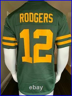 Aaron Rodgers Green Bay Packers Nike Alternate Game Player Jersey Men's Large