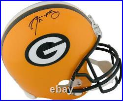 Aaron Rodgers Green Bay Packers Signed Riddell Replica Helmet Fanatics
