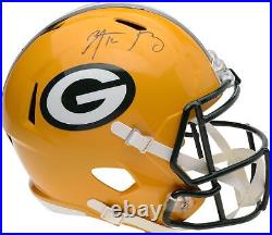 Aaron Rodgers Green Bay Packers Signed Riddell Speed Helmet