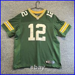 Aaron Rodgers Jersey Nike Men 52 Green Bay Packers #12 Nike on Field USA Made