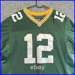 Aaron Rodgers Jersey Nike Men 52 Green Bay Packers #12 Nike on Field USA Made