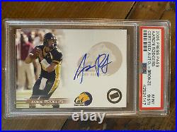Aaron Rodgers Press Pass SE Class Of 2005 Auto Bronze PSA 9 Green Bay Packers