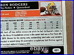 Aaron Rodgers Rookie Card! 2005 Topps Gold! #48/50! Get Graded! Sp! Packers! $