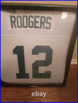 Aaron Rodgers Signed Autographed Green Bay Packers Jersey with Cert