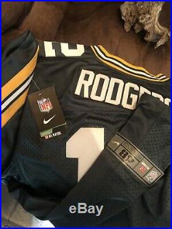 Aaron Rodgers Signed Jersey With COA