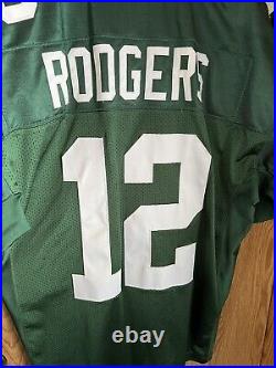 Aaron Rodgers authentic Reebok Green Bay Packers Super Bowl jersey NFL jerseys