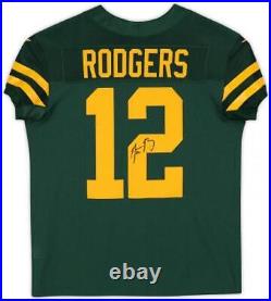 Aaron Rogers Green Bay Packers Signed 2021 Alternate Elite Jersey
