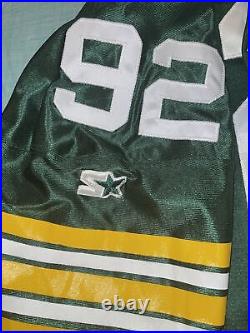 Adult 52 Starter Pro Line Green Bay Packers #92 Reggie White Jersey Vtg Sewn Usa