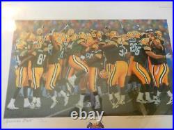 America's Pack, Green Bay Packers Super Bowl 31 Limited Edition Print by Andy Go