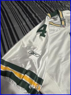 Authentic 2007 Brett Favre Green Bay Packers Reebok Jersey Authentic 56 NEW