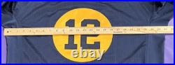 Authentic Aaron Rodgers #12 Green Bay Packers 1929 Throwback Reebok Jersey 46