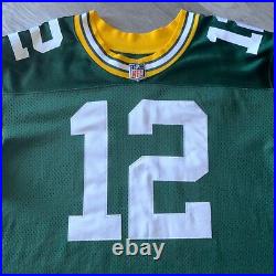 Authentic Aaron Rodgers Green Bay Packers Jersey 48 XL Nike Vapor Elite